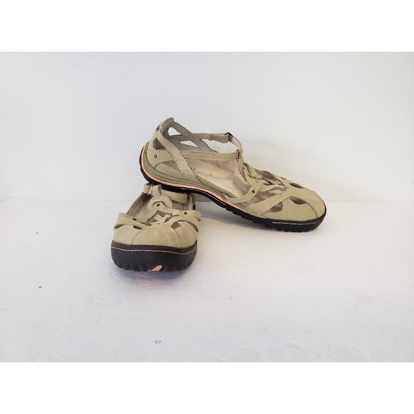 (JL) Jambu Spain Womens Shoes Size 8.5 All Terra Outdoor Hiking Leather Sandals - Picture 1 of 6